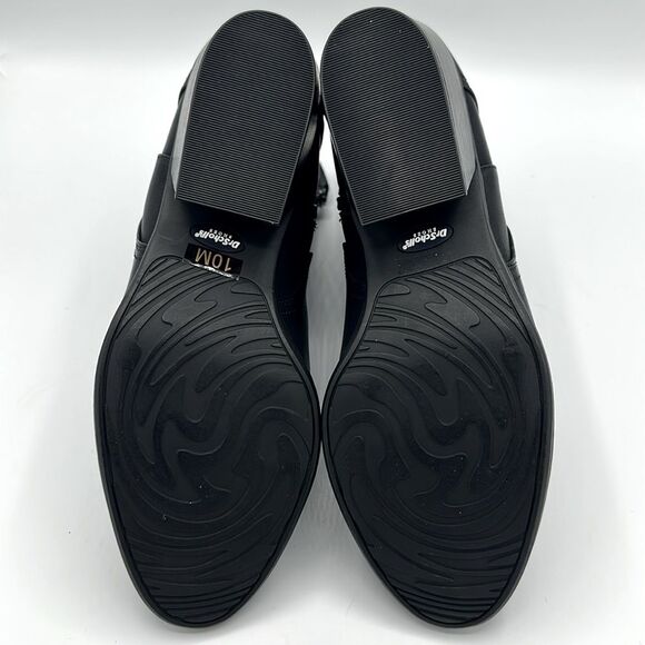 Dr. Scholl's Black Leather Ankle Booties Size 10M - Picture 10 of 13